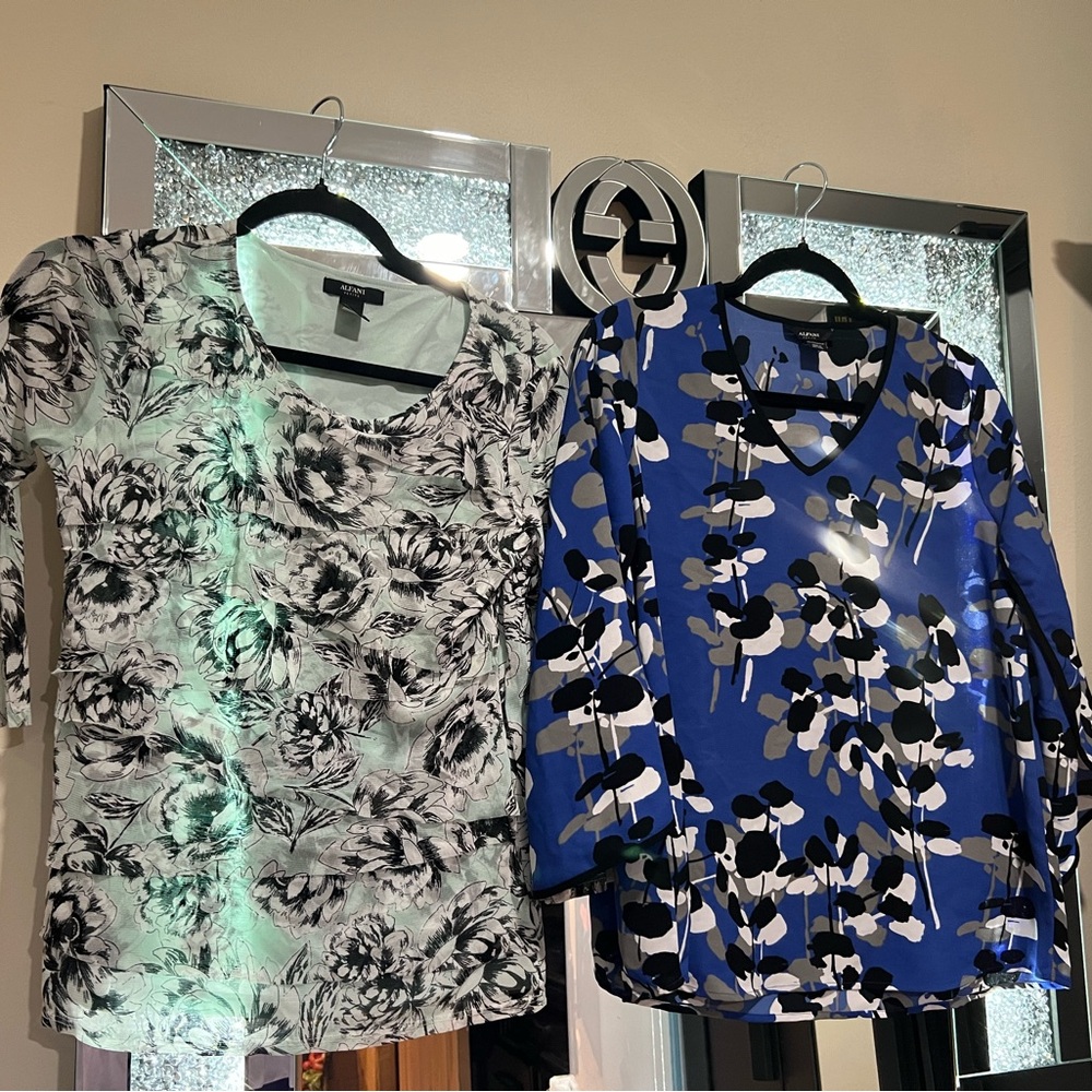 Alfani blouses size PM and 6P
